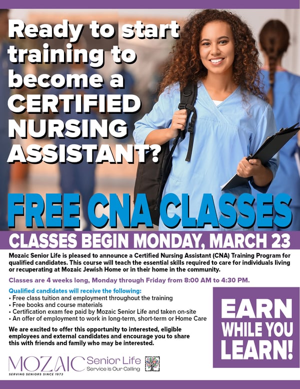 CNA Program- March 26