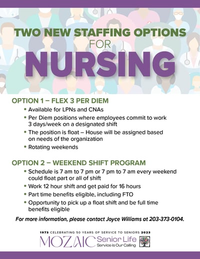 Flex Options for Nursing MSL