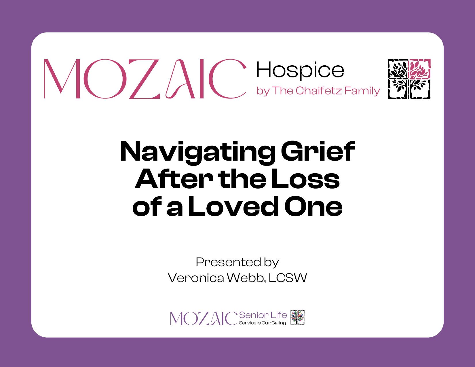 Hospice Video Frame
